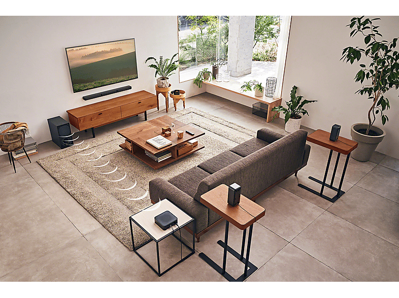 Sony HT-S40R 5.1-Kanal-Home-Entertainment mit kabellosen Rear-Lautsprechern; Soundbar — Foto 3 von 5