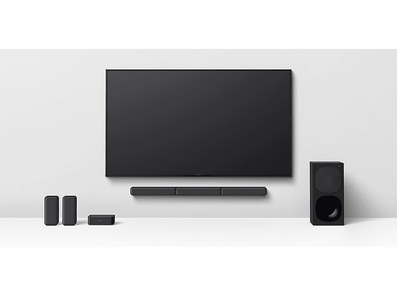 Sony HT-S40R 5.1-Kanal-Home-Entertainment mit kabellosen Rear-Lautsprechern; Soundbar — Foto 5 von 5