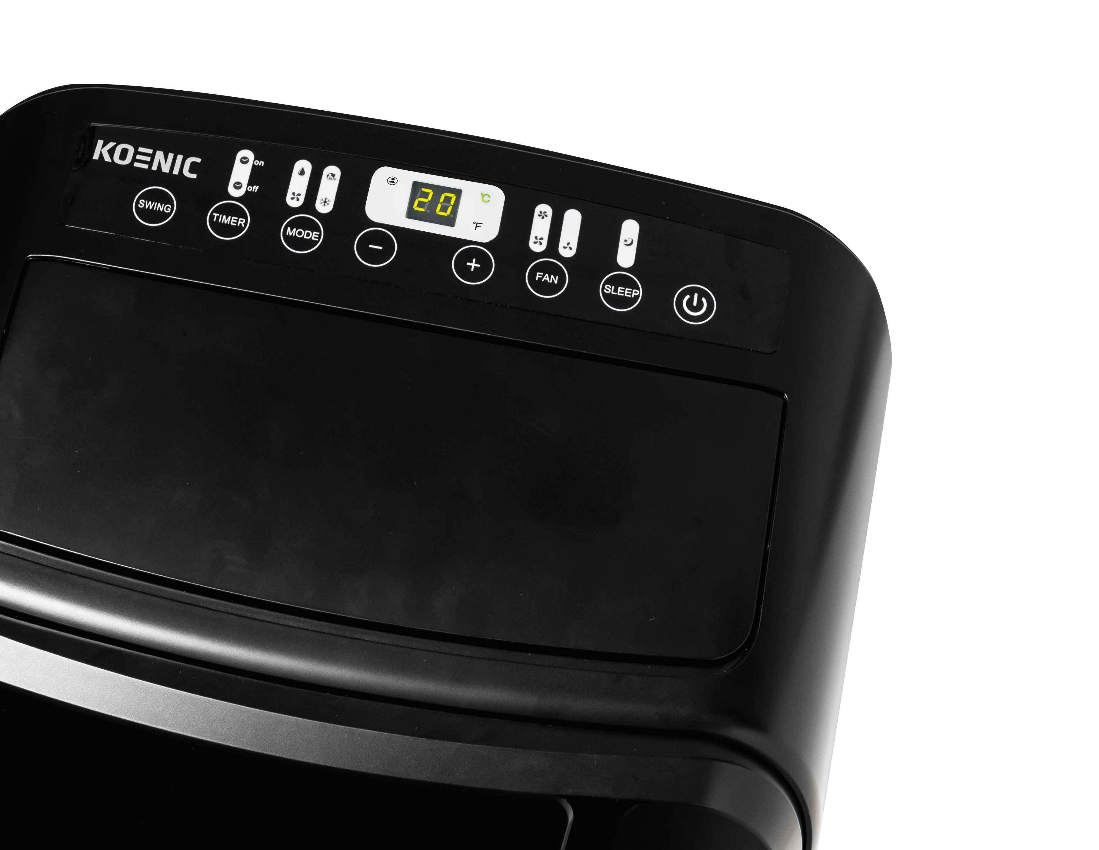 Schwarzes Netzteil mit schwarzem Kabel, Stecker und KitchenAid-Logo.