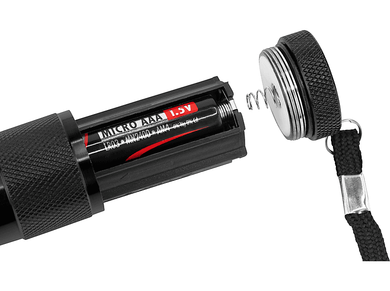 Ansmann Taschenlampe Action COB LED, Schwarz — Foto 2 von 3