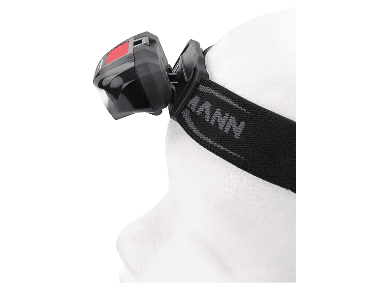 Ansmann Stirnlampe HD70B, Schwarz — Foto 3 von 4