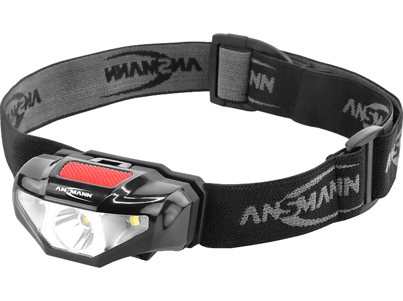 Ansmann Stirnlampe HD70B, Schwarz