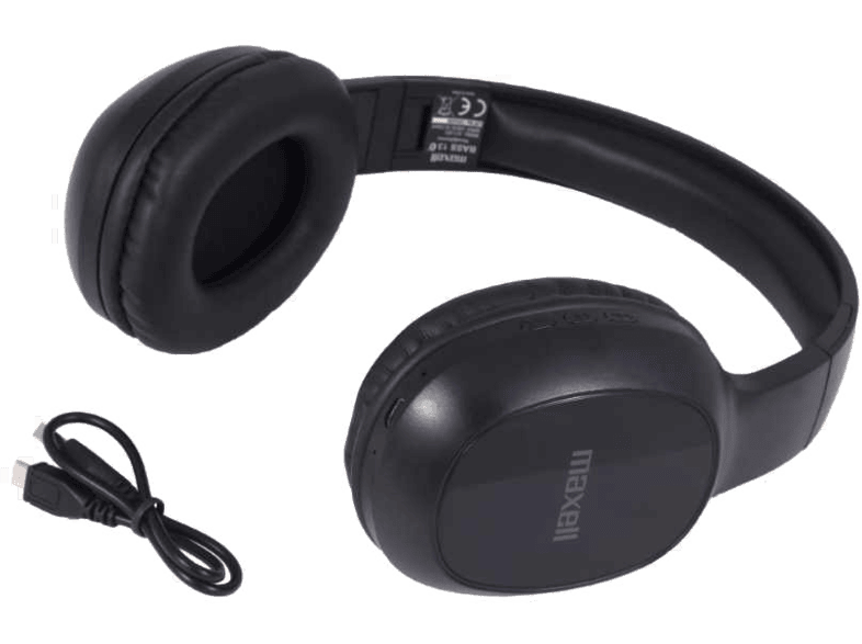 MAXELL Bass 13 Bluetooth fejhallgat mikrofonnal fekete B13 HD1