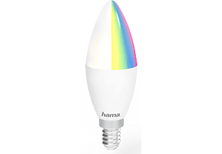 HAMA Okos LED izzó, gyertya, E14, RGB, 4,5W (176583)