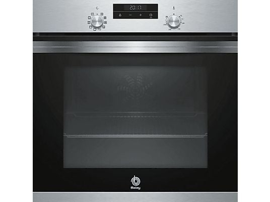 Horno - Balay 3HB4331X0, Multifunción, Aqualisis, 7 funciones, 71 L, Inox