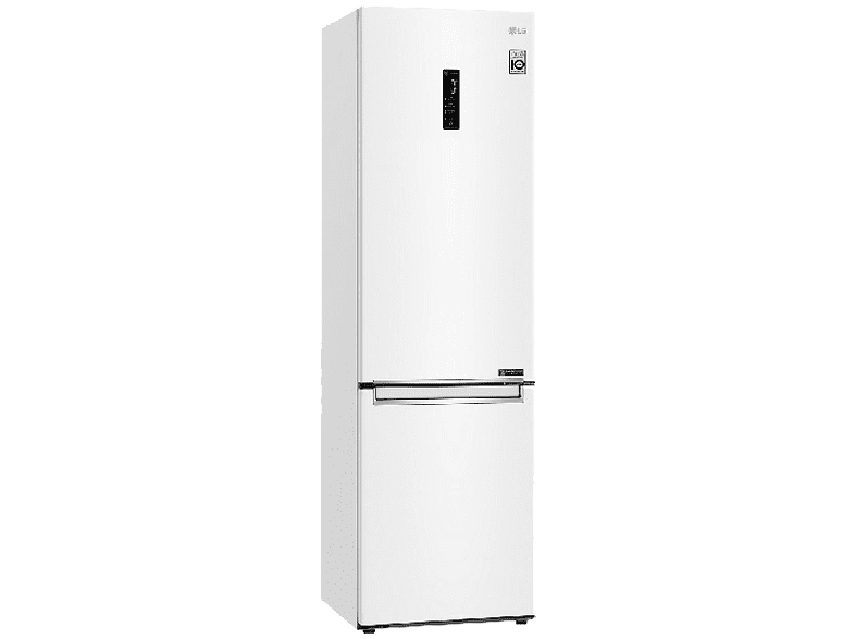 Frigorífico combi - LG GBB62SWFFN Serie 6, 419 L, No frost, 2.03 m., Blanco