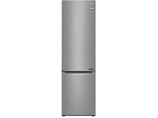 Frigorífico combi - LG GBB62PZGFN, Serie 6, No Frost, 384 l, 203 cm, Inox