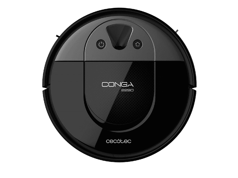 Robot aspirador - Cecotec Conga 2290 Panoramic, Friega, 2700 Pa, 160 min, 64 dB, Alexa, Google Assistant