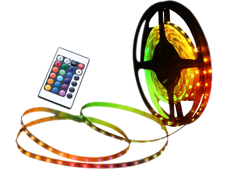 NÄVE 5108161 LED Stripe 10M RGB Indoor Leuchtstreifen