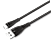 PHILIPS DLC5206A/00 USB - USB-C 2M Örgü Şarj Kablosu Siyah