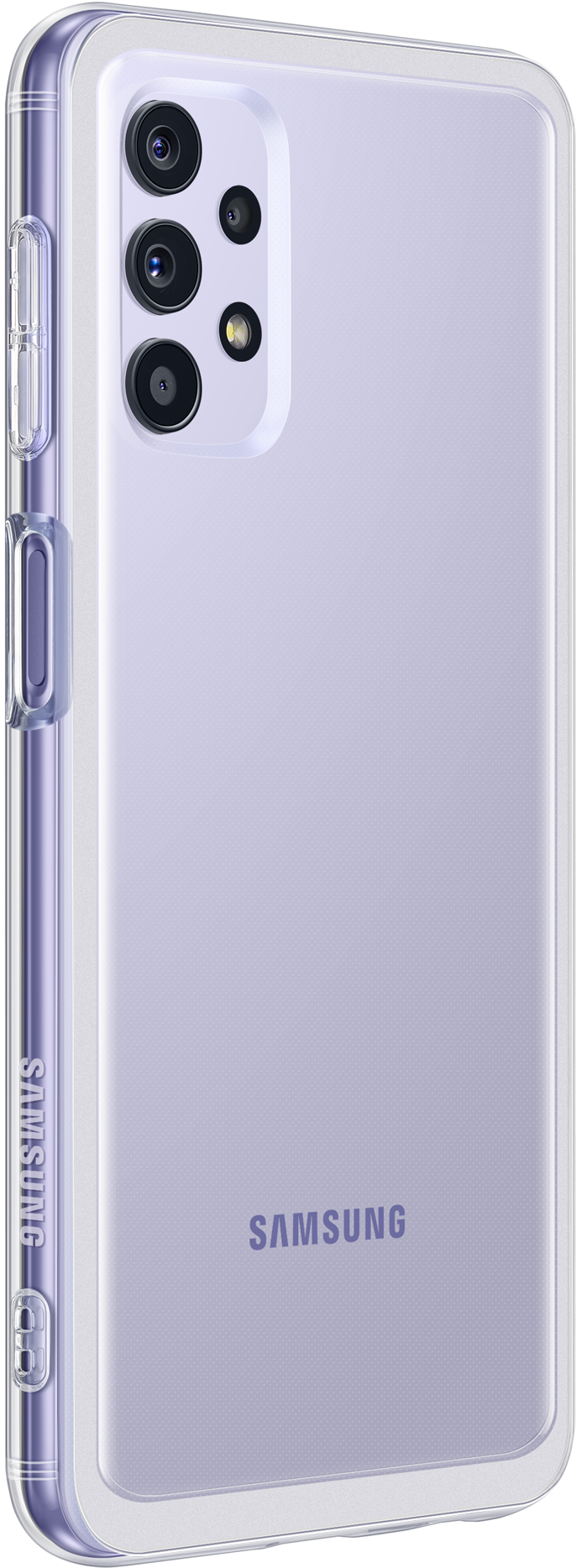 SAMSUNG Soft Clear Cover - Custodia (Adatto per modello: Samsung Galaxy A32 5G)