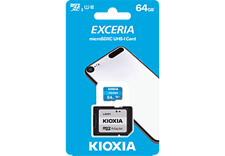 KIOXIA 64GB Exceria Micro SDXC UHS-1 C10 100MB/sn Hafıza Kartı_1