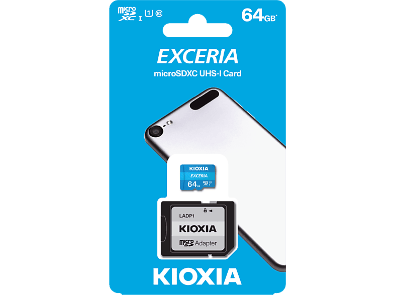 KIOXIA 64GB Exceria Micro SDXC UHS-1 C10 100MB/sn Hafıza Kartı_1