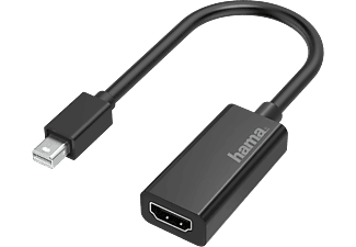 HAMA HM.200332 Adaptör Mini DisplayPort Fiş - HDMI Soket Siyah_0