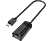 HAMA HM.200308 Adaptör USB B (Micro) Fiş - USB A Soket Altın Uç Kablo Siyah