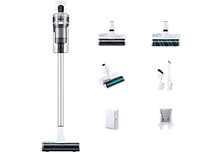 SAMSUNG Jet 70 complete VS15T7036R5/SW - Kabelloser Staubsauger (Weiss/Silber)