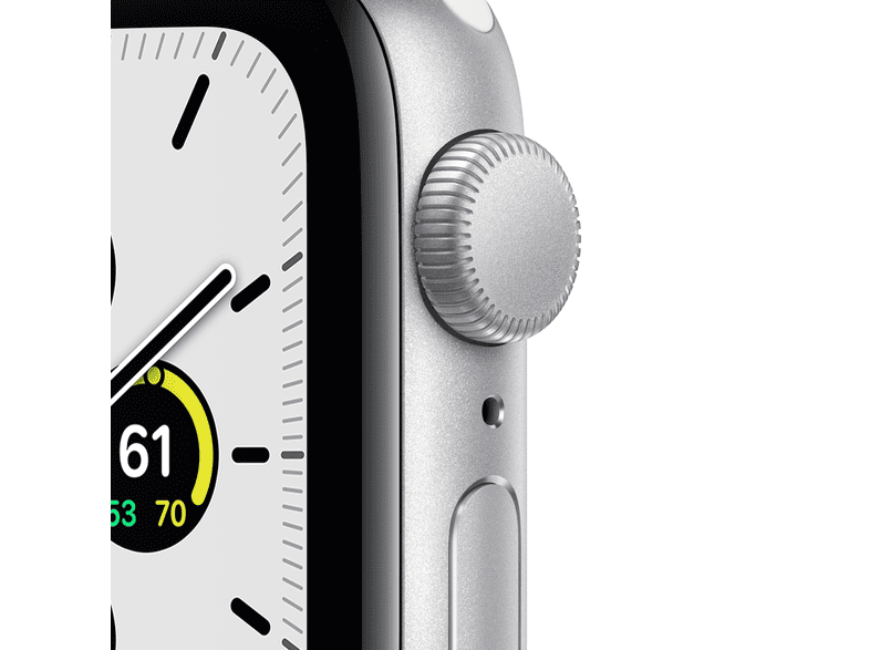 APPLE Watch SE GPS 40mm Aluminiumboett i Silver - Sportband i Vitt Apple  Watch SE - Köp på MediaMarkt.se