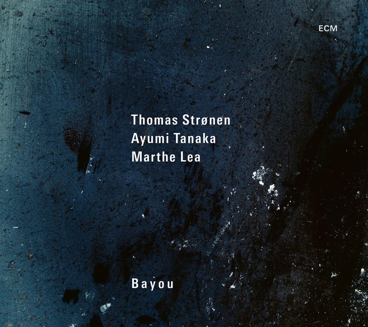 Albumcover für Bayou. Es zeigt die Namen der Musiker und einen dunklen, strukturierten Hintergrund.