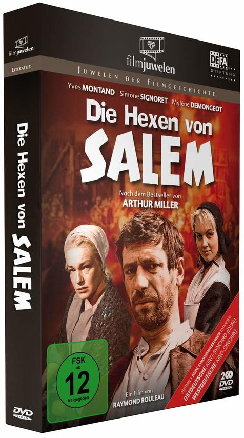 DVD-Box-Set von 'Die Hexen von Salem' mit Cover-Art mit Schauspielern und Text.