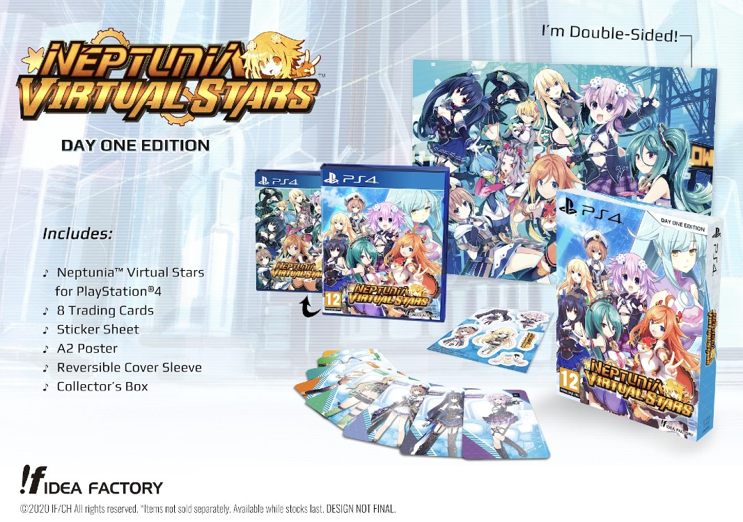 PS4 Neptunia Virtual Stars Day One Edition