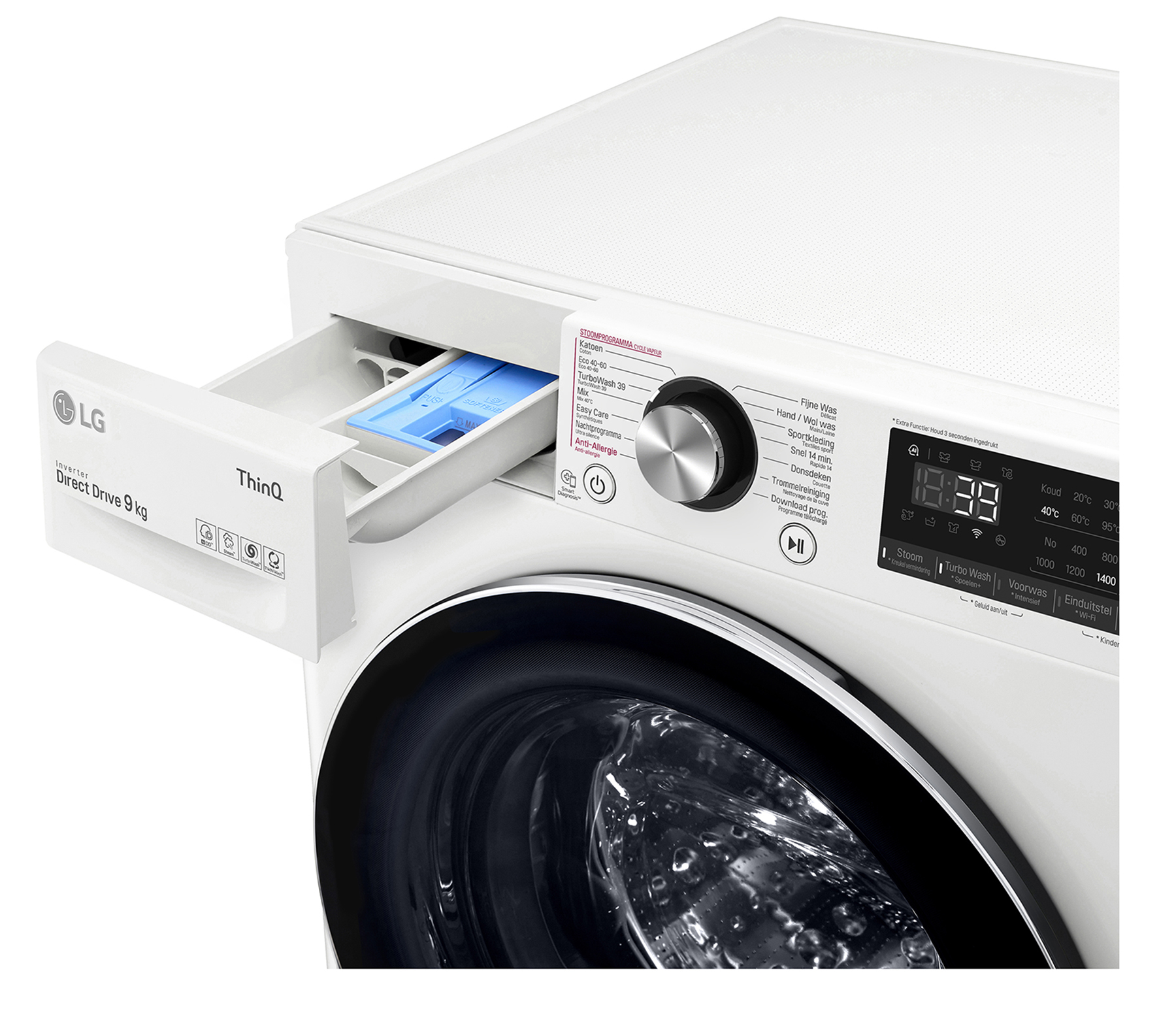LG F4V909P2E Wasmachine