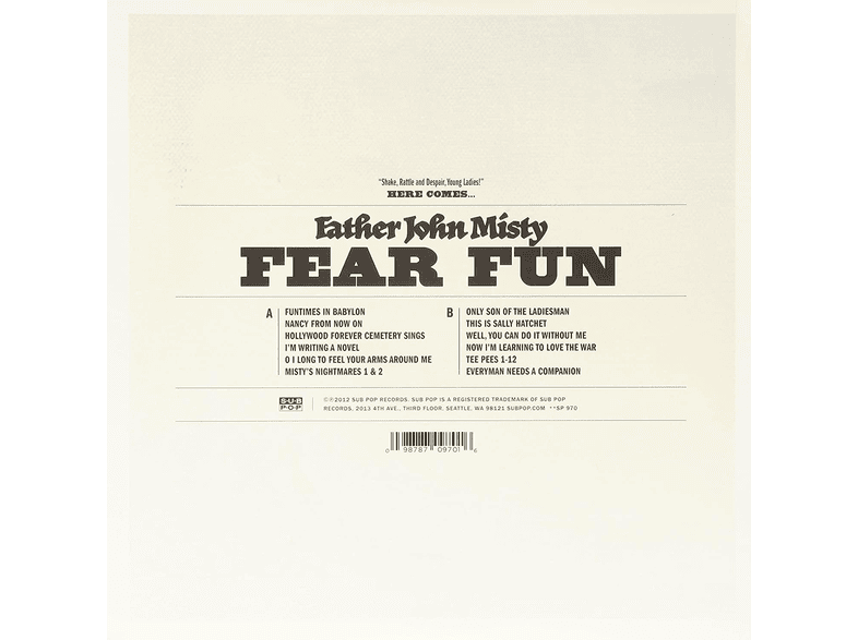Father John Misty - Fear Fun [Vinyl LP]