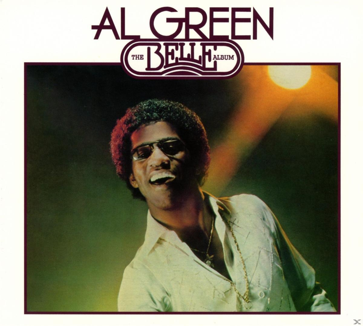 Al Green album borítója. Napszemüveget visel, fehér inget. Sötét háttér.