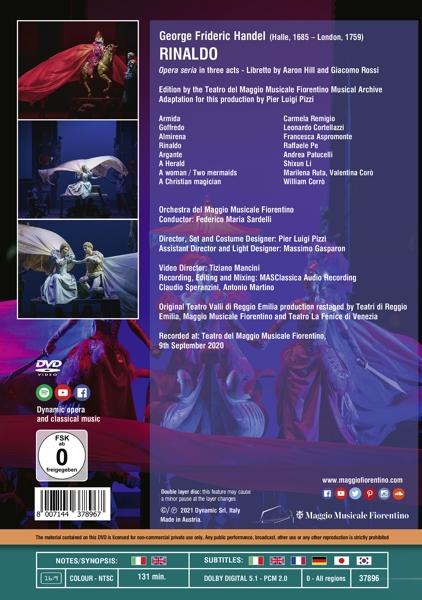 Remigio/Cortellazzi/Sardelli/Orchestra del Maggio - Rinaldo  - (DVD)
