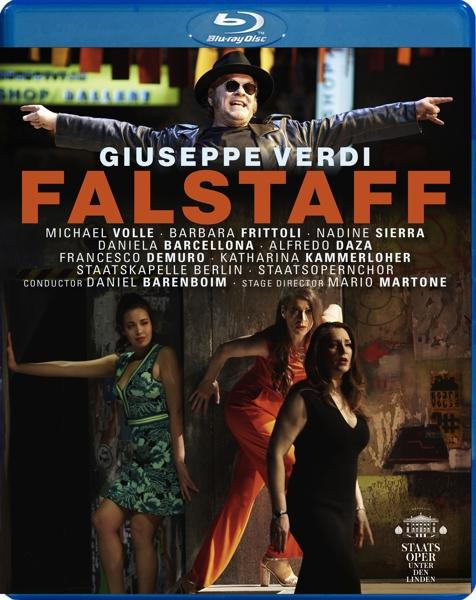 (Blu-ray) - Volle,Michael/Barenboim,D./Staatskapelle Falstaff Berlin/+ -