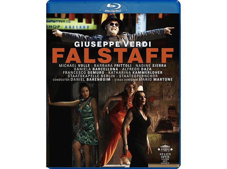 (Blu-ray) - Volle,Michael/Barenboim,D./Staatskapelle Falstaff Berlin/+ -