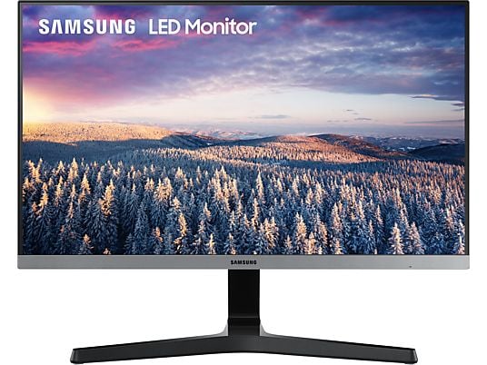 SAMSUNG LS24R350FZU - Moniteur, 24 ", Full-HD, 75 Hz, Bleu Foncé/Gris