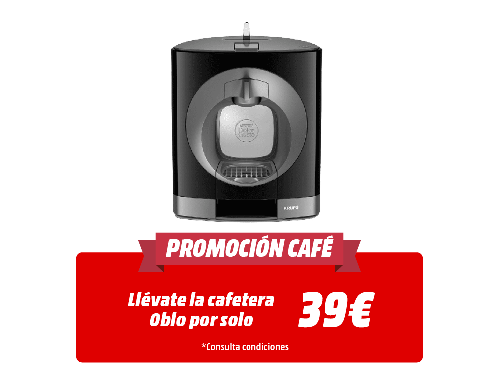 Cafetera Express Krups oblo kp1108 de dolce gusto negra. outlet. producto reacondicionado kp1108ib gris 15 bares espresso manual para 1500