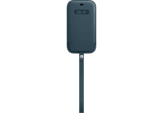 APPLE Läderfodral med MagSafe till iPhone 12/12 Pro - Östersjöblå
