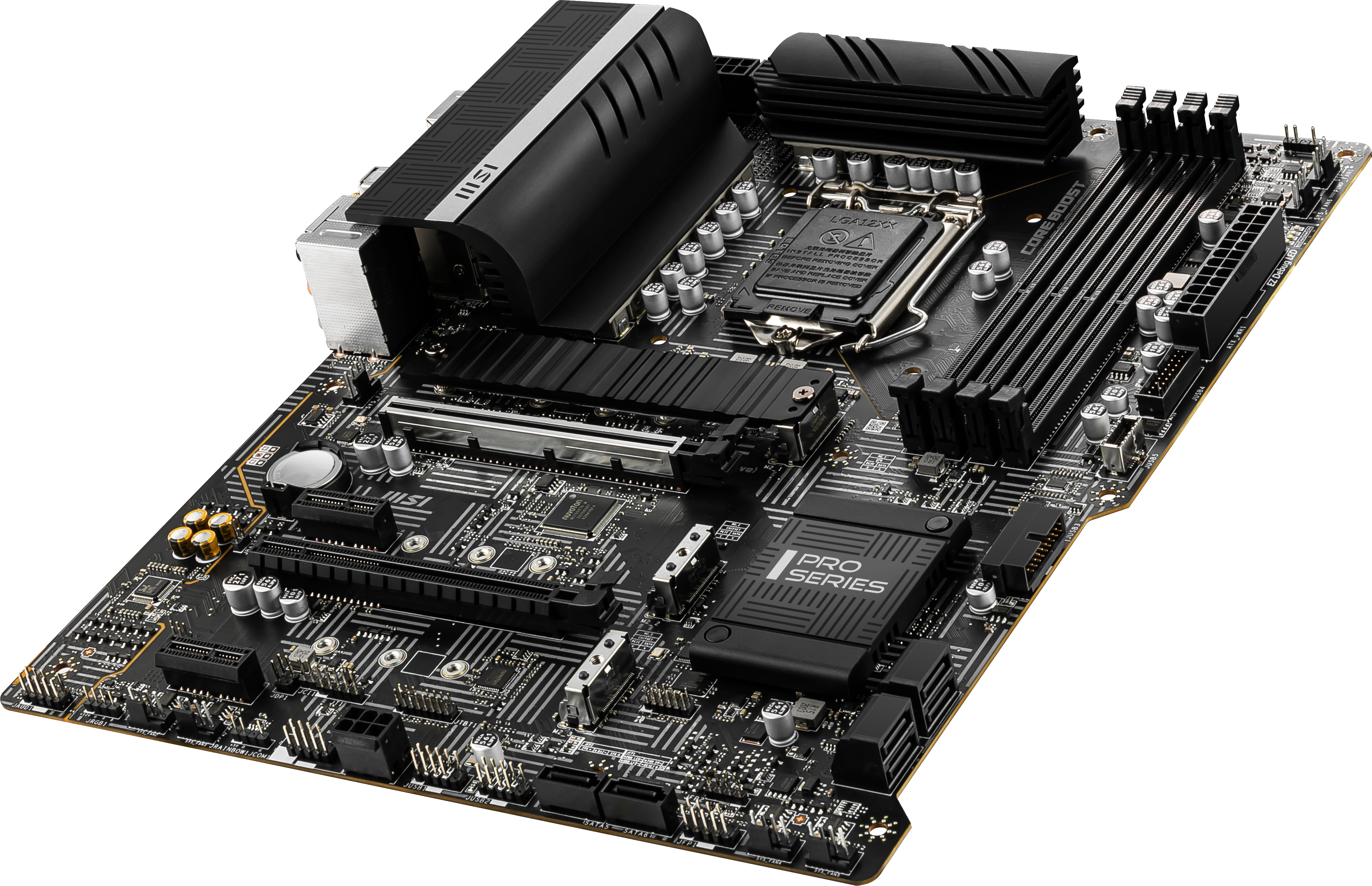 MSI Z590 PRO WIFI Mainboard Schwarz