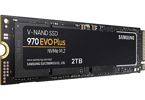 SAMSUNG Disque dur SSD interne 2 TB 970EVO Plus NVMe M.2 (MZ-V7S2T0BW)