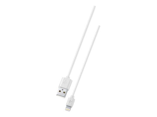 PLOOS PLCABMFI2MW - Câble Lightning (Blanc)