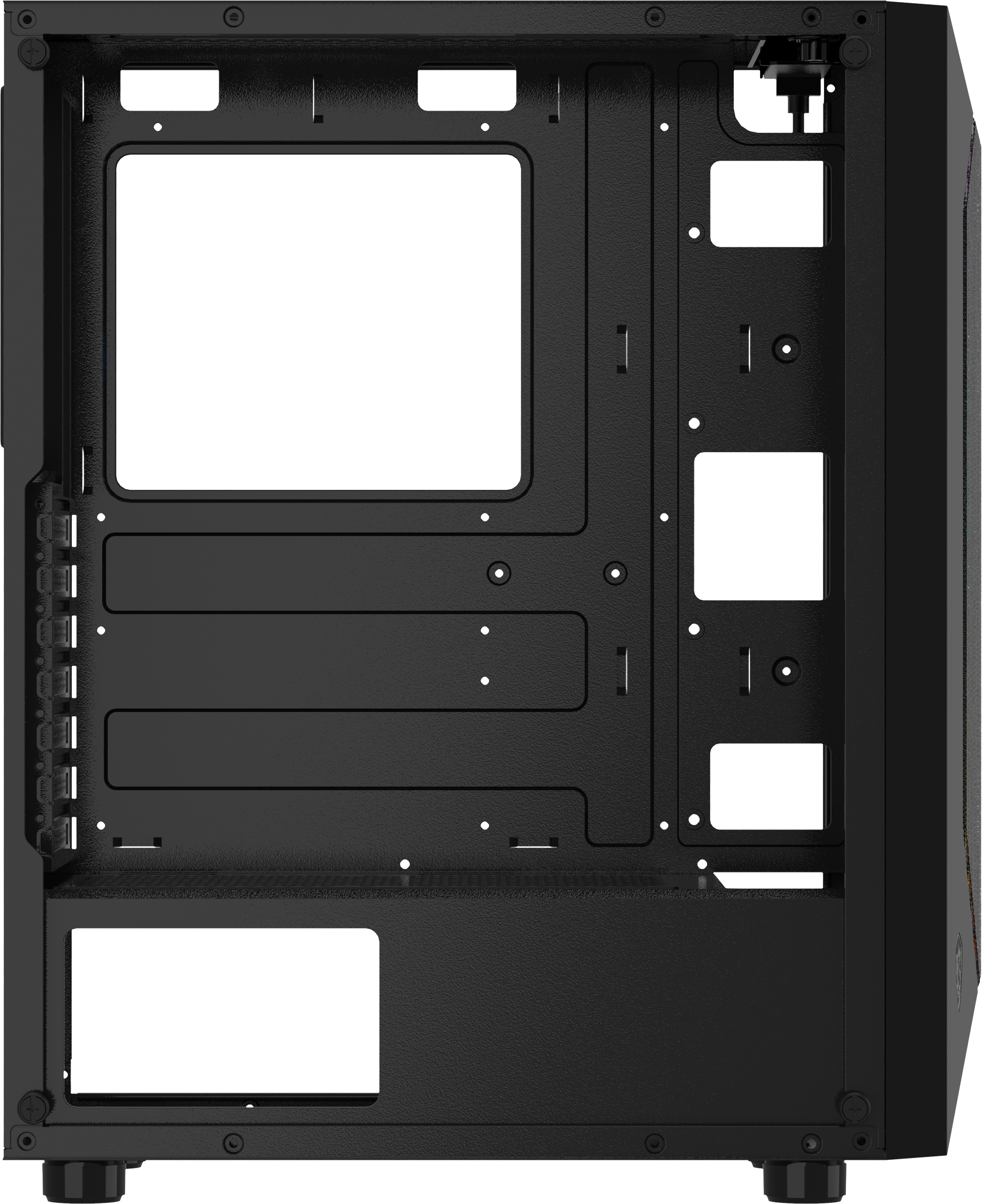 MSI MAG VAMPIRIC 100R PC-Gehäuse, Schwarz