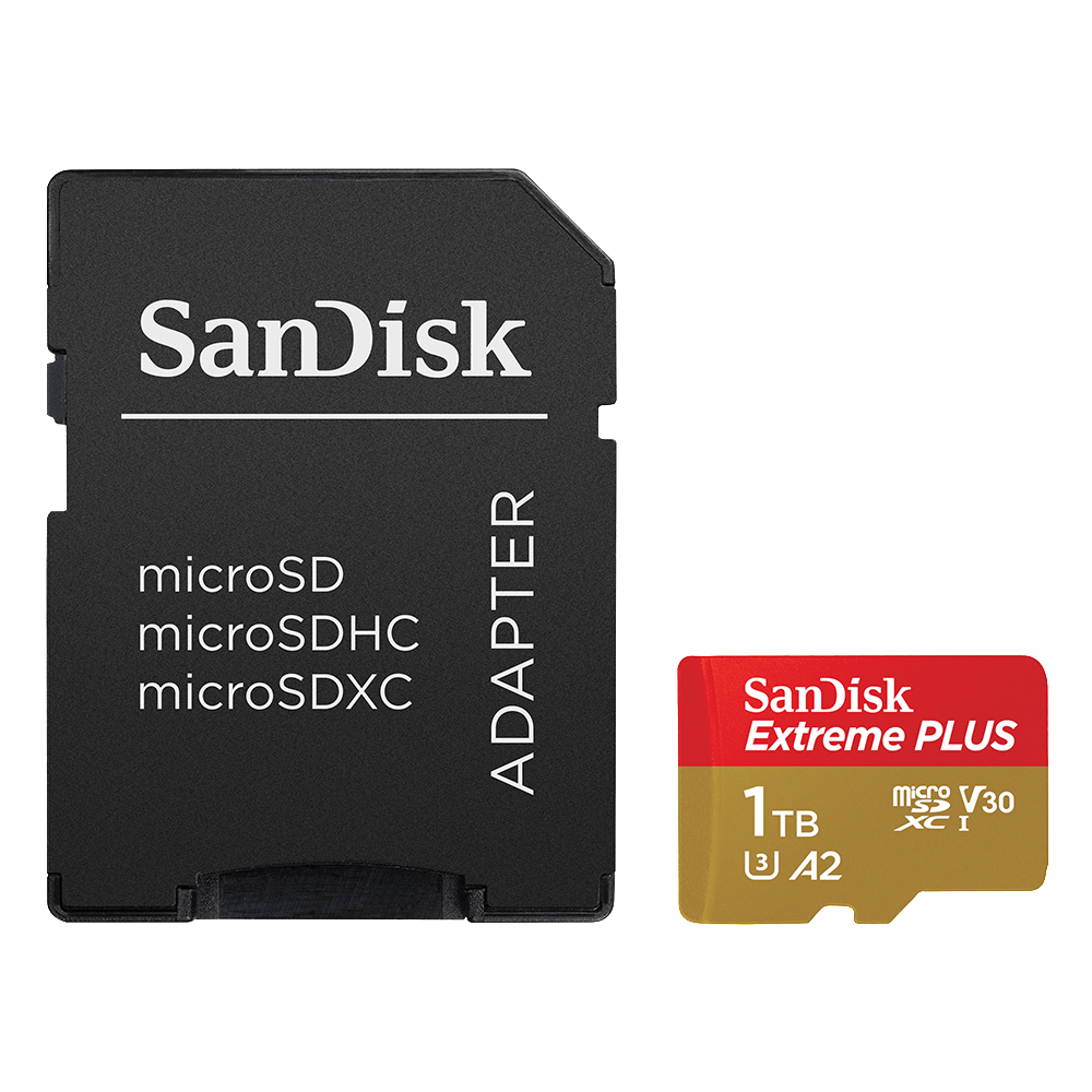 SANDISK Extreme Plus, Micro-SDXC Speicherkarte, 1 TB, 170 MB/s
