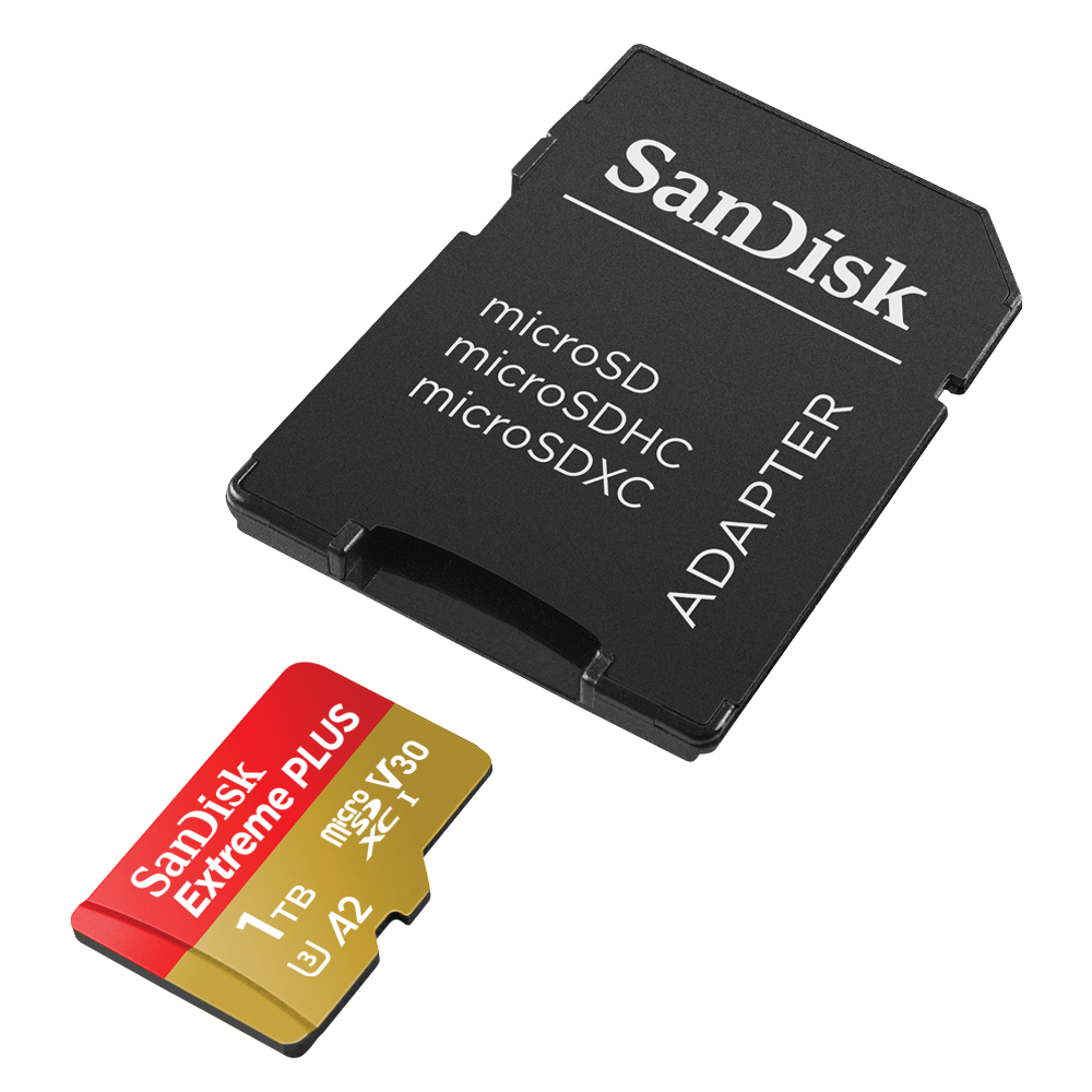 SANDISK Extreme Plus, Micro-SDXC Speicherkarte, 1 TB, 170 MB/s