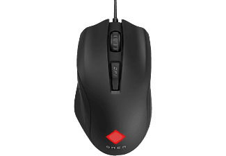 Ratón gaming - HP OMEN Vector Essential, Por cable, 6 botones programables, 7200 ppp, Negro