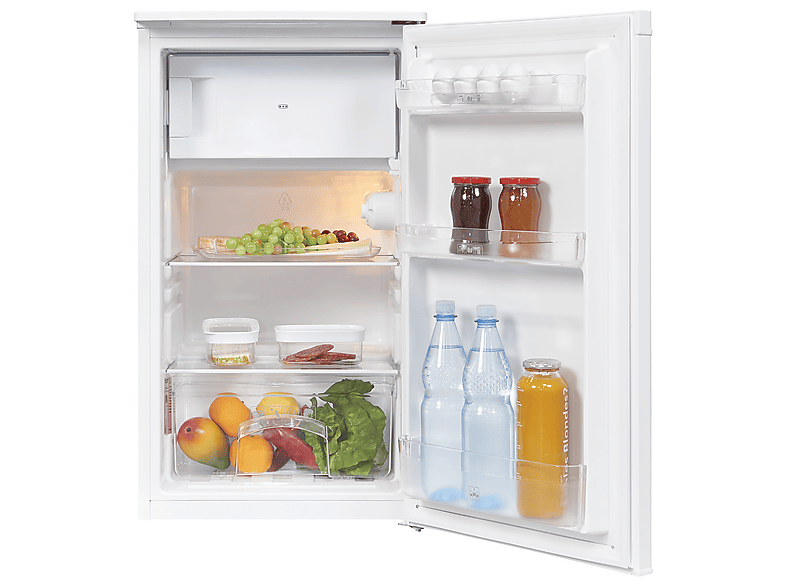 Exquisit KS117-3-040E Kühlschrank (E, 850 mm hoch, Weiß, 81 l) — Foto 2 von 4
