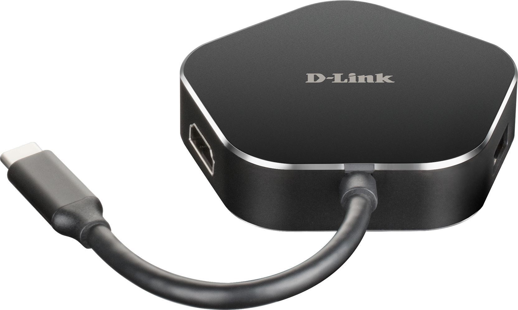 D-LINK DUB-M420 4 az egyben USB-C HUB, 2xUSB-C, 1xHDMI, 2xUSB port