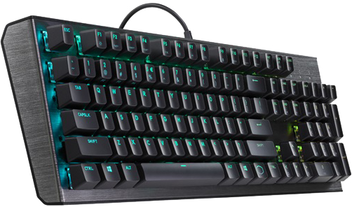 COOLER MASTER CK550 Blue Switch RGB Mechanikus Gamer Magyar billentyűzet (CK550GKGL1HU)