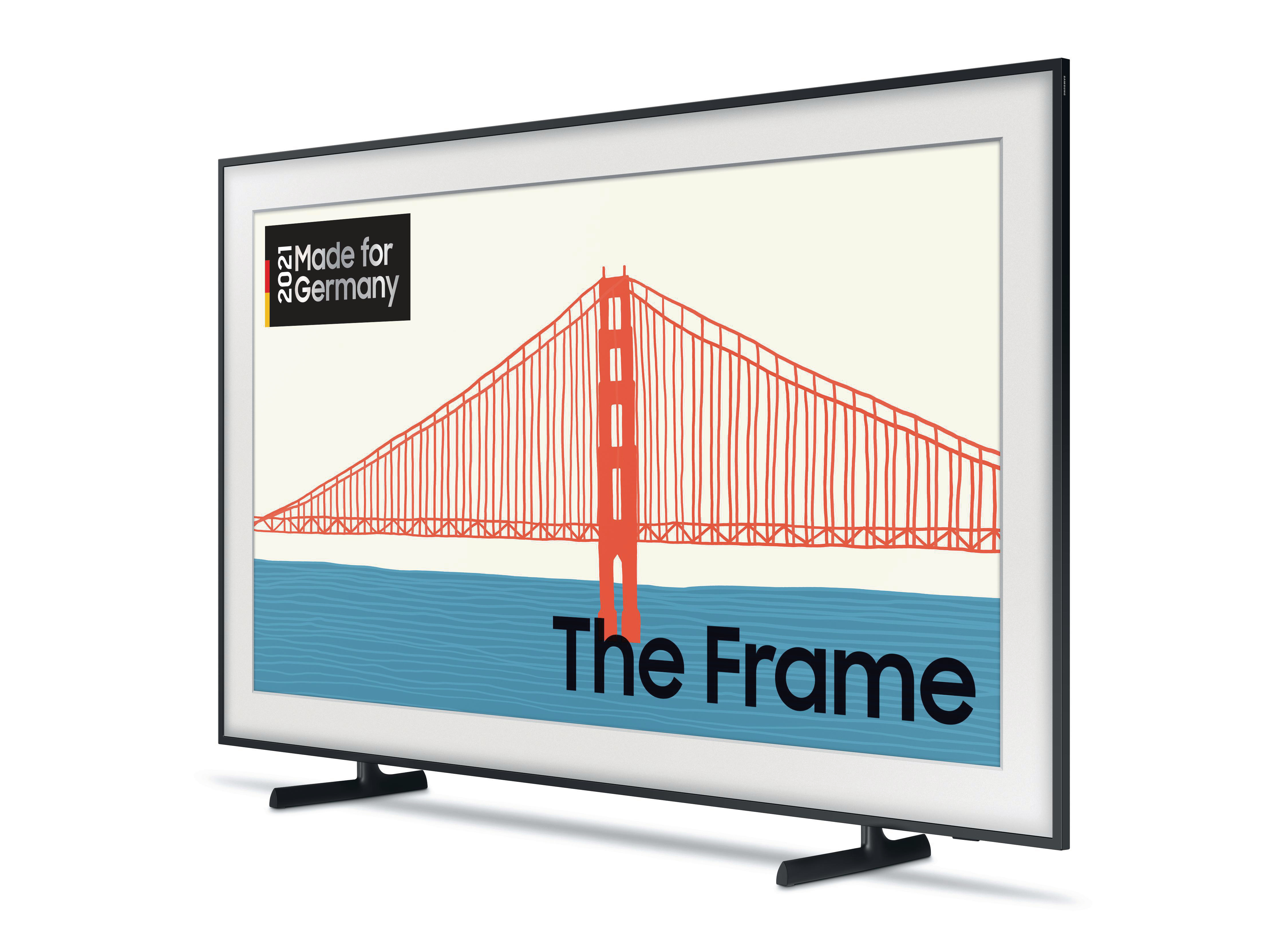 TV SAMSUNG Frame (Flat, QLED GQ75LS03AAU 4K, cm, Zoll 189 75 UHD TV) / SMART The