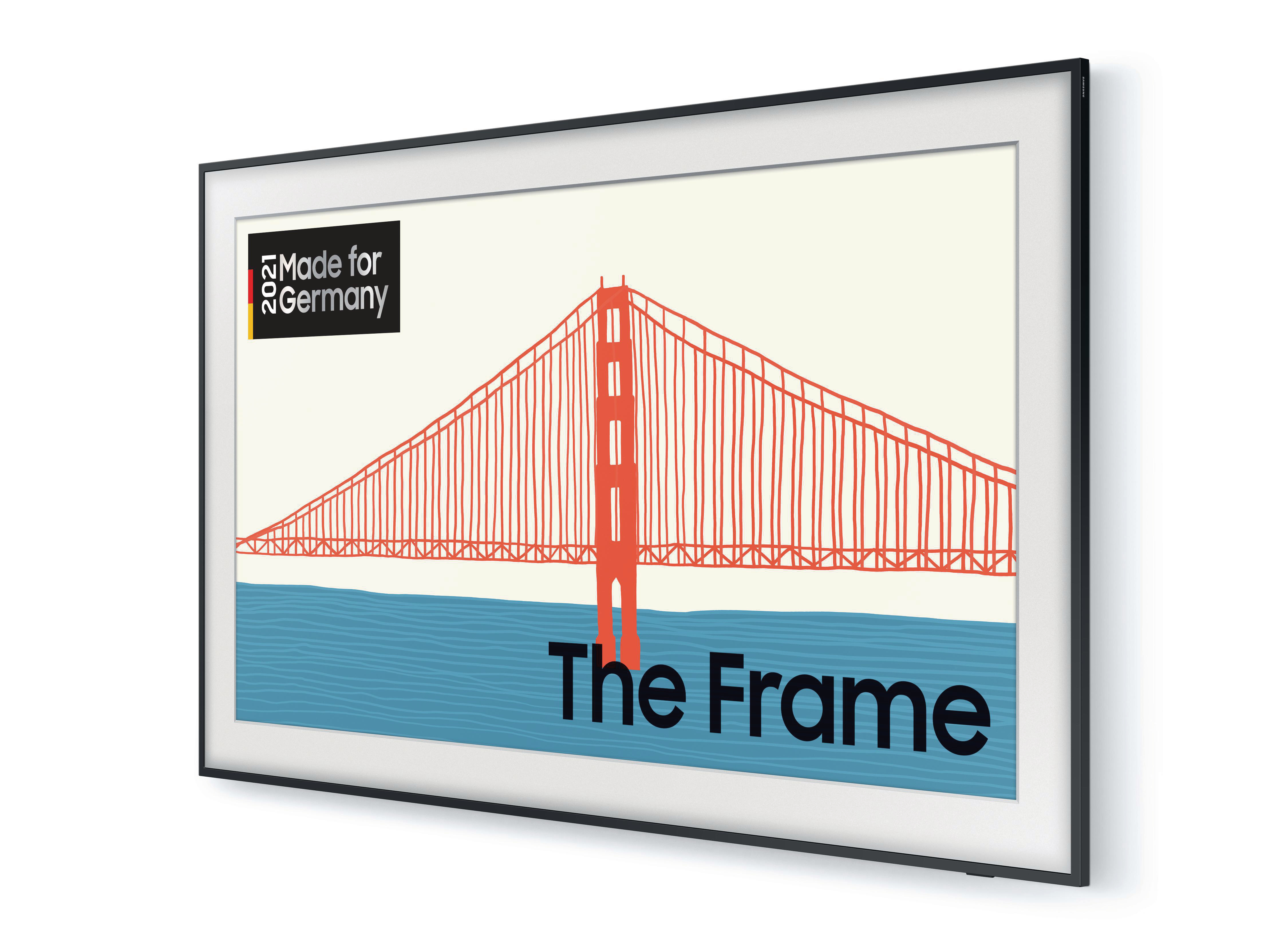 SAMSUNG GQ75LS03AAU The Frame QLED TV (Flat, 75 Zoll / 189 cm, UHD 4K, SMART TV)