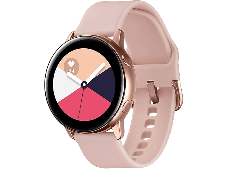 Acumulación Malgastar Reverberación Smartwatch | Samsung Galaxy Watch Active, 1.1" AMOLED, HR, GPS, Bluetooth,  Wi-Fi, NFC, Oro rosa