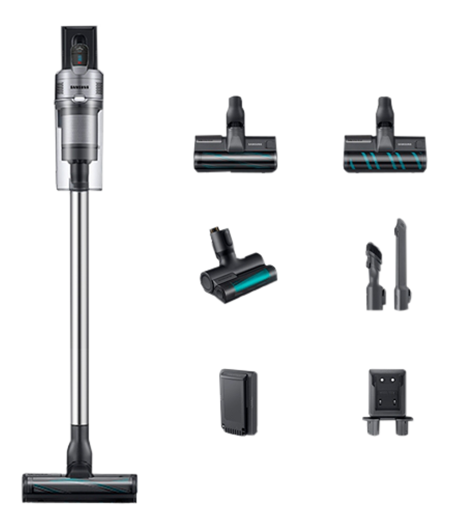 SAMSUNG Jet 75 complete VS20T7536T5/SW - Aspirateur-balais rechargeable (Argent)