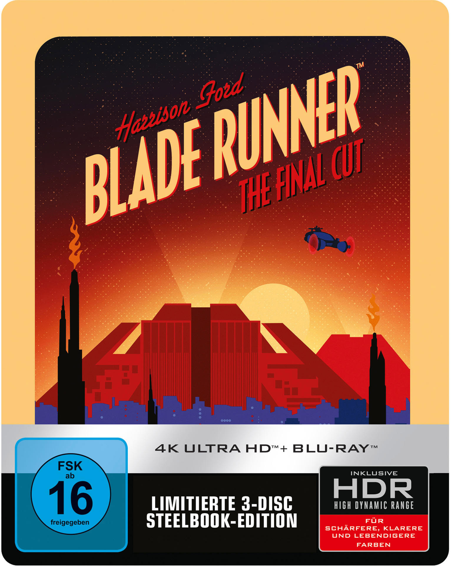 BLADE RUNNER – Final Cut (Limitiertes SteelBook®) 4K Ultra HD Blu-ray + Blu-ray