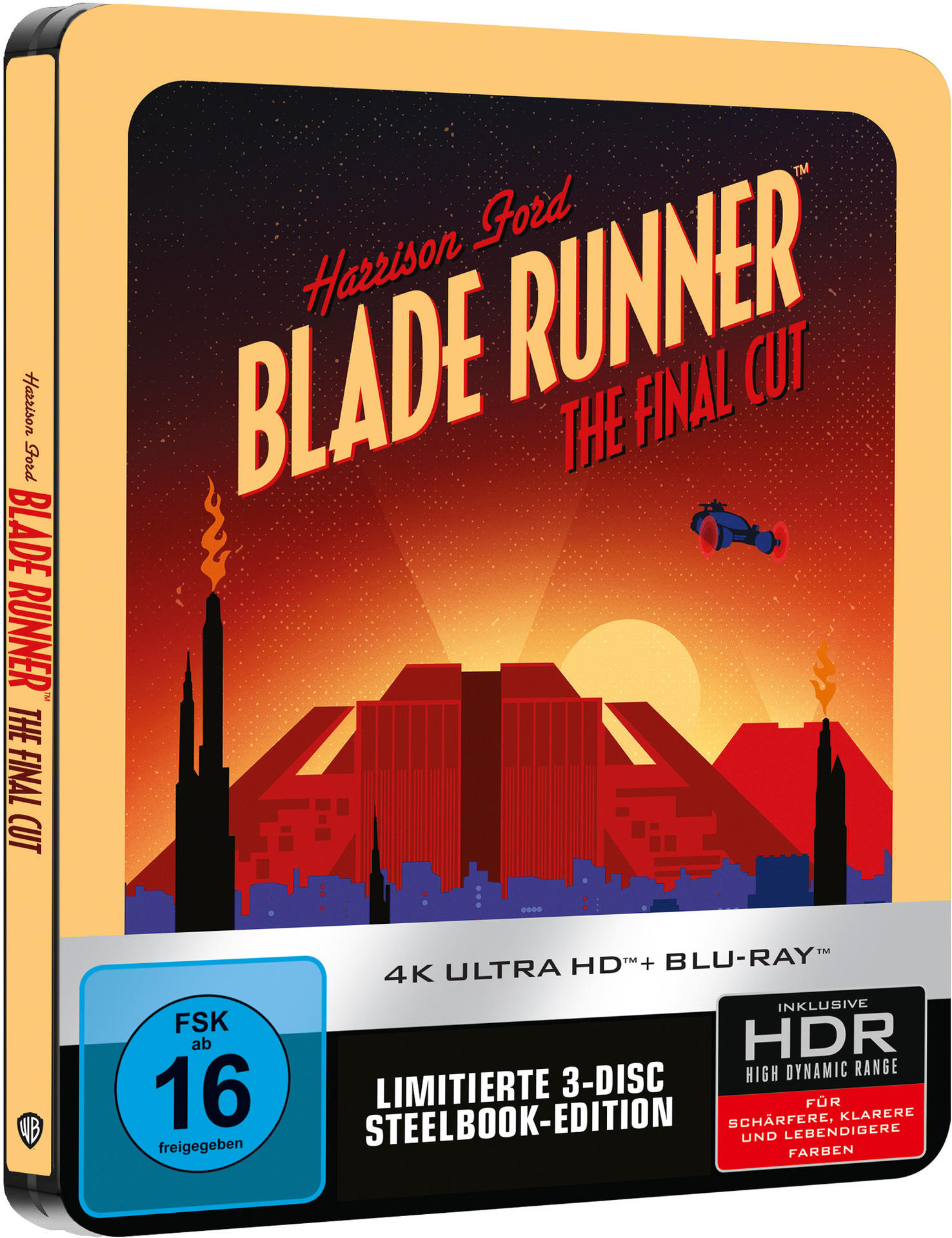 BLADE RUNNER – Final Cut (Limitiertes SteelBook®) 4K Ultra HD Blu-ray + Blu-ray