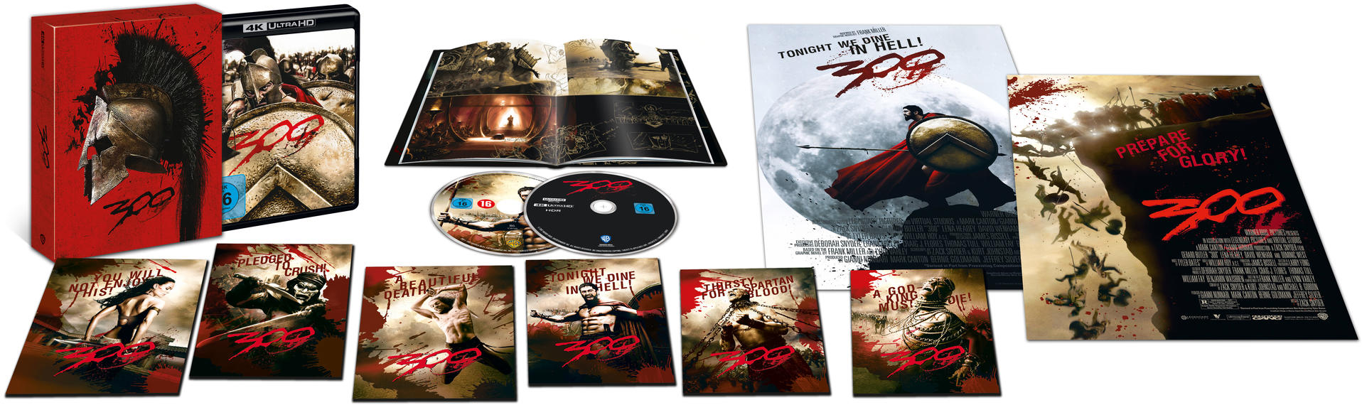 300 – Ultimate Collectors Edition 4K Ultra HD Blu-ray + Blu-ray